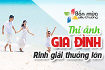 Thi ảnh gia đình Bốn mùa yêu thương