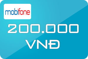 Nạp tiền Mobifone 200,000 VNĐ (200K) Nạp tiền Mobifone 200,000 VNĐ (200K)