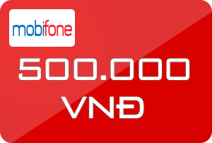 Nạp tiền Mobifone 500,000 VNĐ (500K) Nạp tiền Mobifone 500,000 VNĐ (500K)