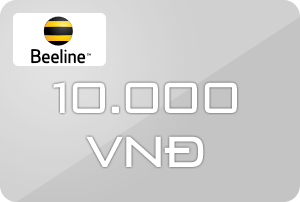 Nạp tiền Beeline 10,000 VNĐ (10K) Nạp tiền Beeline 10,000 VNĐ (10K)