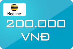 Nạp tiền Beeline 200,000 VNĐ (200K) Nạp tiền Beeline 200,000 VNĐ (200K)