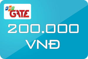 Nạp tiền FPT Gate 200K Nạp tiền FPT Gate 200K