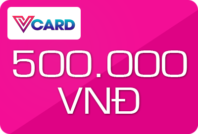 Thẻ Vcard 500K Thẻ Vcard 500K