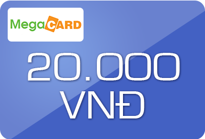 Thẻ Megacard 20K Thẻ Megacard 20K