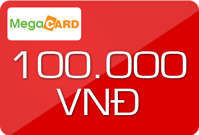 Thẻ Megacard 100K Thẻ Megacard 100K