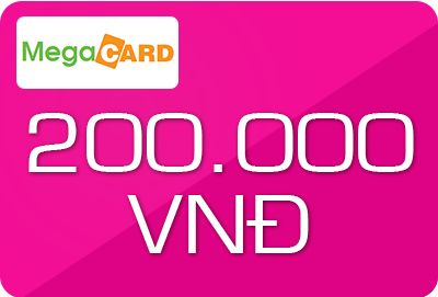 Thẻ Megacard 200K Thẻ Megacard 200K