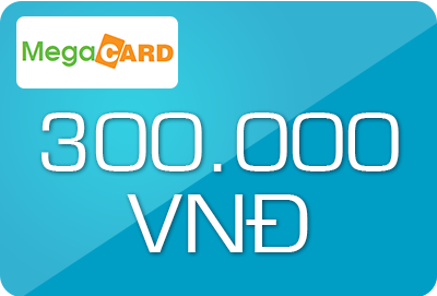 Thẻ Megacard 300K Thẻ Megacard 300K