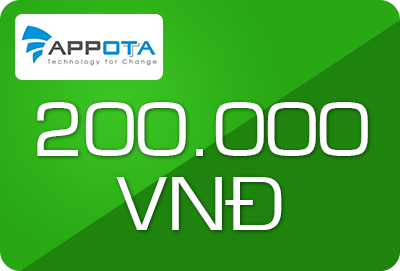 Thẻ Appota 200K Thẻ Appota 200K