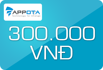 Thẻ Appota 300K Thẻ Appota 300K