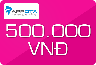 Thẻ Appota 500K Thẻ Appota 500K