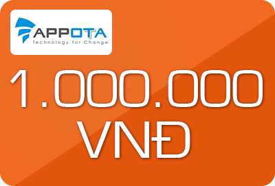 Thẻ Appota 1 triệu (1M) Thẻ Appota 1 triệu (1M)
