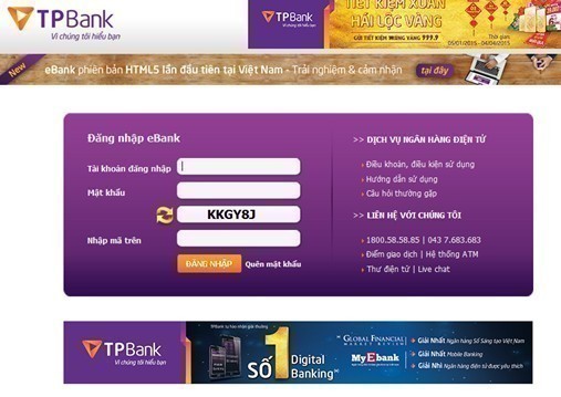 internetbanking tienphong