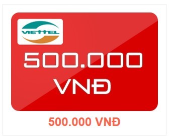 Thẻ Viettel 500k