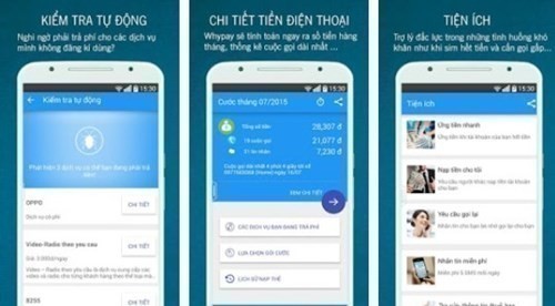 Why Pay - ứng dụng Việt giúp quản lý cước di động hiệu quả