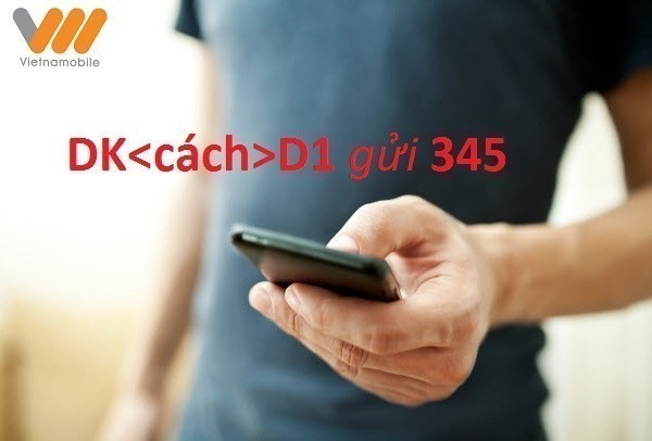 Đăng ký gói 3G Vietnamobile 1 ngày D1