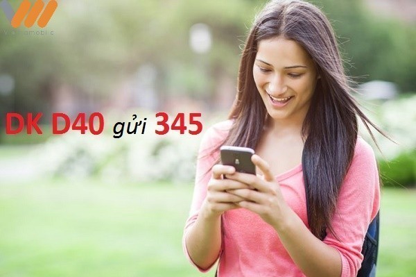 Đăng ký gói 3G Vietnamobile D40
