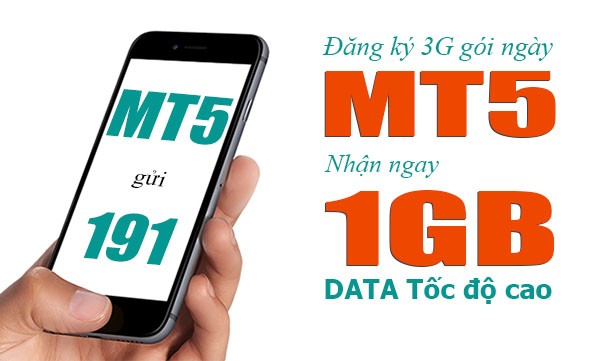 Cách đăng ký gói cước 3G Viettel 1 ngày 5000 đồng