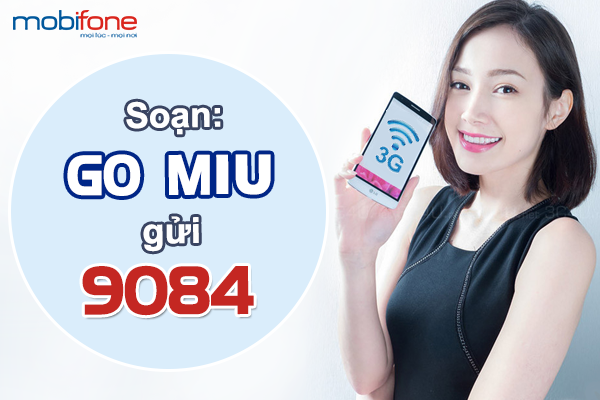 Cách đăng ký 3G Mobifone MIU bằng tin nhắn SMS