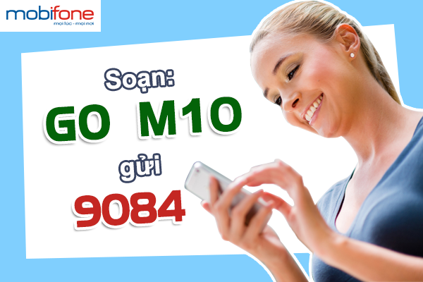 Cú pháp SMS đăng ký gói cước 3G Mobifone 10K