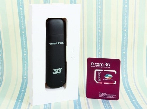 Cách khắc phục sim Dcom 3G Viettel bị khóa không vào được mạng
