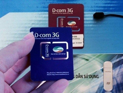 Cần tìm hiểu kỹ thông tin khi mua sim Dcom 3G Viettel giá rẻ