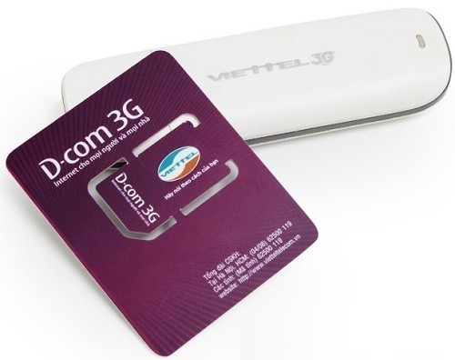 Mua sim Dcom 3G Viettel khuyến mãi giá rẻ cần lưu ý điều gì?