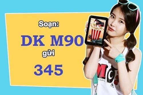 Cách đăng ký gói cước 3G M90 Vietnamobile bằng tin nhắn SMS