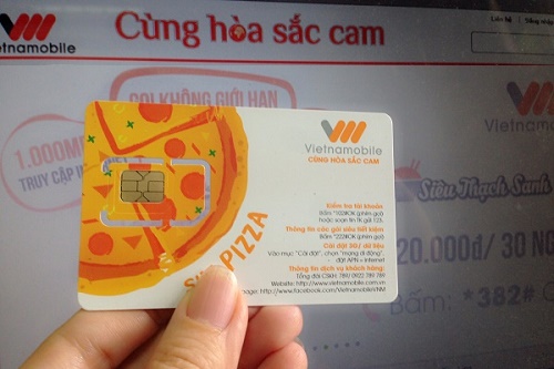 Nhận nhiều ưu đãi hấp dẫn khi hòa mạng sim Pizza của Vietnamobile