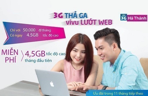 Hòa mạng sim 3G Hà Thành Vinaphone nhận nhiều ưu đãi hấp dẫn