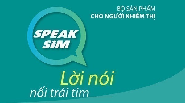 Gói cước Speak Sim của Viettel