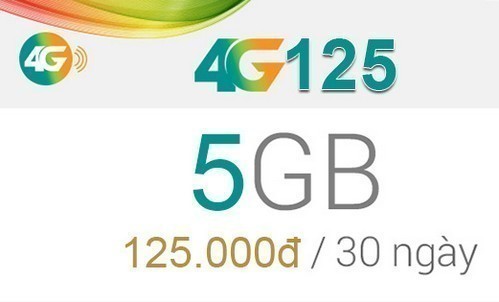 Chỉ với 125K sở hữu ngay 5GB data 4G Viettel khủng dùng trong 30 ngày