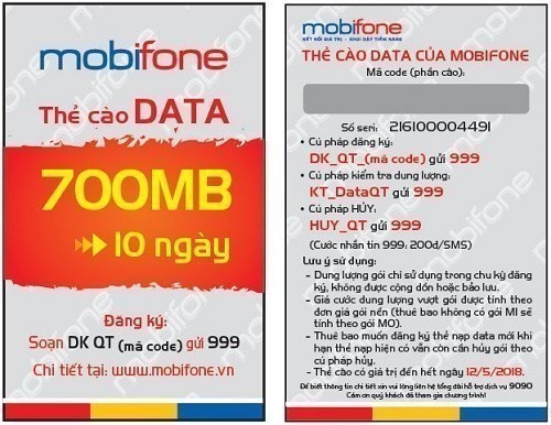 Hướng dẫn cách nạp thẻ data 3G Mobifone đơn giản nhất