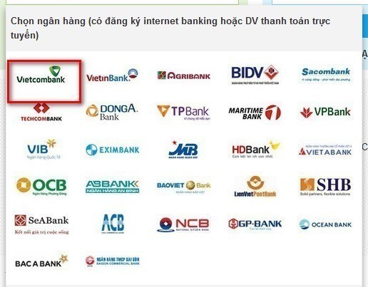 Chọn thanh toán mua thẻ điện thoại qua internet banking Vietcombank giá rẻ hơn