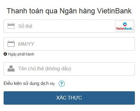 Mua thẻ VTC qua Vietinbank để tiết kiệm tối đa chi phí và thời gian