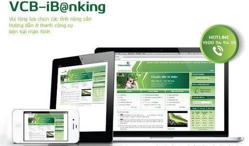 Đăng ký Ibanking Vietcombank để truy vấn số dư tài khoản nhanh hơn