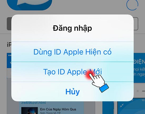 Cách tạo ID Apple cho iPhone 4, iPhone 4S