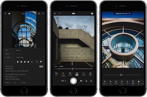 Adobe Lightroom - Ứng dụng hay trên iPhone 7 về chỉnh sửa ảnh