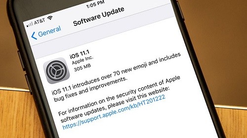 Cách cập nhật iOS 11.1 cho iPhone, iPad qua OTA