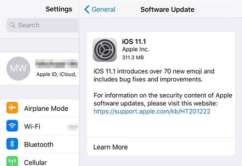 Hướng dẫn cách cập nhật iOS 11.1 cho iPhone, iPad