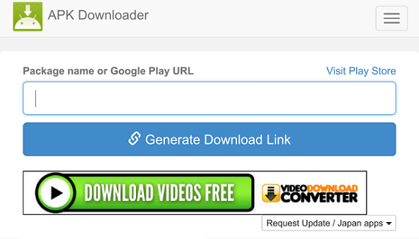 Cách tải APK từ Google Play qua Evozi APK Downloader
