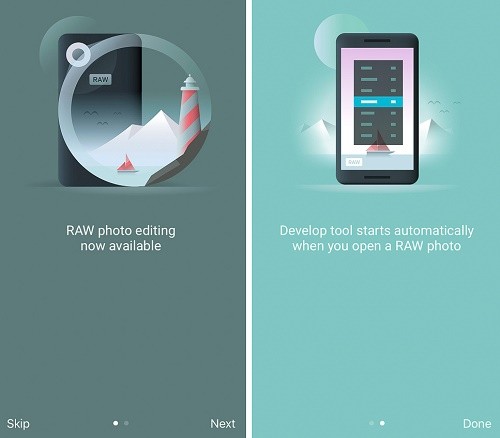 Snapspeed - phần mềm xóa phông trên điện thoại iOS