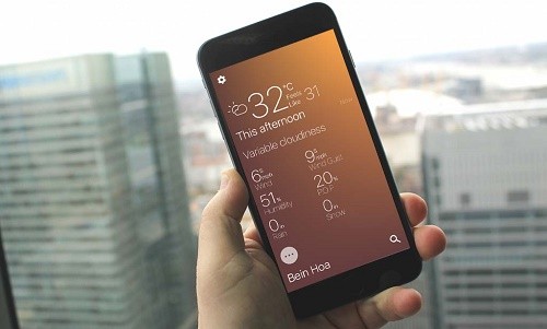 Các phần mềm đo nhiệt độ thời tiết cho máy tính, iPhone, Android