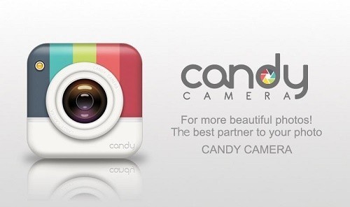 Candy Camera - app chụp ảnh tự sướng đẹp cho Android