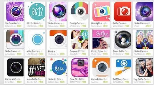 Tìm hiểu các app selfie đẹp cho iPhone, Android, Windows Phone