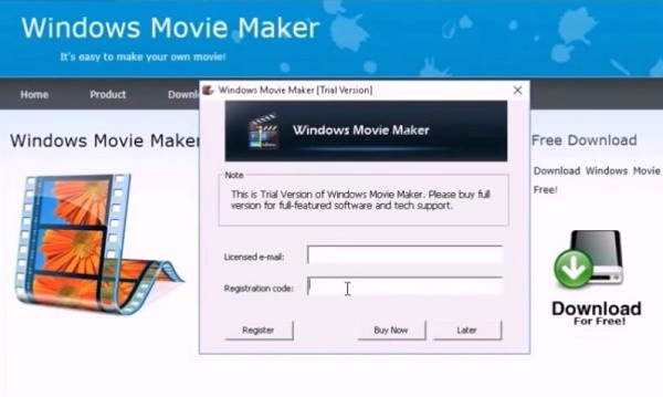 Cách tải phần mềm Windows Movie Maker 2.6
