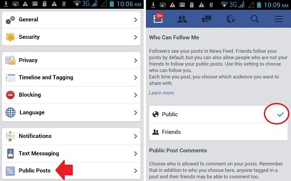 Cách bật theo dõi trên Facebook trên điện thoại