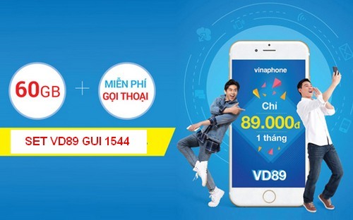 Gói VD89 Vina đáp ứng nhu cầu gọi thoại và lướt web miễn phí