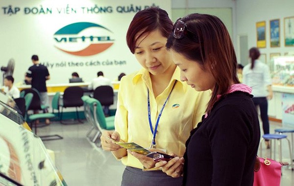 Các điểm giao dịch của Viettel tại 17 huyện của Hà Nội