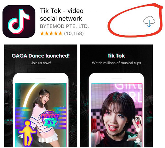 Làm thế nào để tải ứng dụng Tik Tok bản iOS?