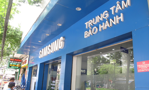 Địa chỉ một số trung tâm bảo hành điện thoại Samsung khu vực miền Bắc